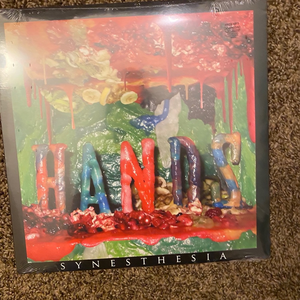 Hands vinyl “record”